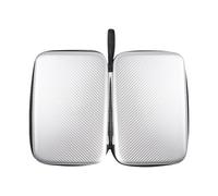 Generisch Housse de raquette de tennis de table en EVA | Organiseur de protection réutilisable pour 2 raquettes et 6 balles - Pour l'entraînement, les voyages, les jeux en déplacement et l'intérieur