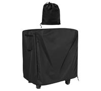 Generisch Housses de table d'extérieur imperméables - Robustes et résistantes aux intempéries - Revêtement Oxford 420D - Cordon de serrage coupe-vent - Protection de meubles pour tables basses de