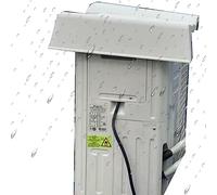 Generisch Housses pour climatiseurs extérieurs 1-2p 3-5p Universel Climatiseur de fenêtre Housse de rechange pour pompe à chaleur Mini Split Condensateur Compresseur avec corde fixe