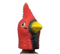 Generisch Hworks Coiffe cardinal en latex Masque intégral Fête Cosplay Costume Accessoires pour Halloween