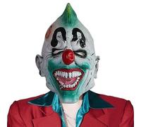 Generisch Hworks Costume de cosplay Masque mauvais visage effrayant Coiffe Masque en latex Masque Masque de fête d'Halloween Accessoires de performance