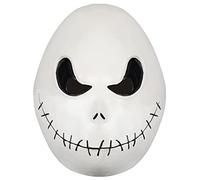 Generisch Hworks Masque intégral en latex Motif L'Étrange Noël de monsieur Jack Pour Halloween Cosplay Prop