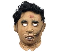 Generisch Hworks Texas Chainsaw Massacres Chapeau, masque intégral en latex, accessoire de costume de cosplay ou fête d'Halloween