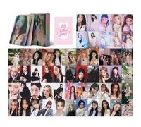 Generisch ILLIT Lot de 55 cartes postales laser « I'll Like You » Moka Wonhee Iroha