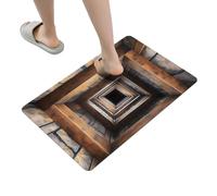 Generisch Illusions Tapis | 40 x 60 cm Paillasson moderne, illusion d'optique 3D pour tapis, pour cuisine, salle de bain, entrée, intérieur, entrée de terrasse et articles de décoration d'Halloween