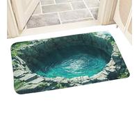 Generisch Illusions Tapis - Tapis cascade esthétique lavable | Tapis 3D illusion optique | Pour salon, chambre à coucher, cuisine, entrée, bureau, hôtel, appartement