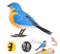 Generisch Interactif - Décoration d'animal de table réaliste - Dispositif de chimitation vocale réactive - Figurine d'activité de jeu éducative - Divertissement éducatif pour les fêtes de maternelle