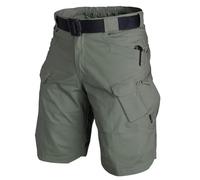 Generisch IX7 Short cargo pour homme, pantalon utilitaire d'entraînement pour randonnées en plein air, camping, vêtements de loisirs, tissu résistant, non extensible avec fermeture auto-agrippante