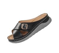 generisch Jack Chaussures pour femme avec sangle épaisse et respirante Chaussures de plage Chaussures de plage Chaussures de sport pour femme 39-42, Noir , 39 EU