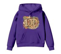 Generisch J'ai survécu à 67 + 33 jours d'école - Sweat à capuche 100e jour d'école pour garçons et filles - T-shirt à manches longues avec imprimé, lilas, 8-9 ans