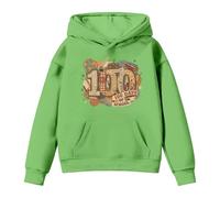 Generisch J'ai survécu à 67 + 33 jours d'école - Sweat à capuche 100e jour d'école pour garçons et filles - T-shirt à manches longues avec imprimé, vert, 6-7 ans