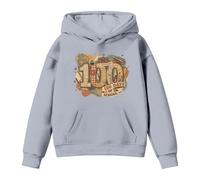 Generisch J'ai survécu à 67 + 33 jours d'école - Sweat à capuche 100e jour d'école pour garçons et filles - T-shirt à manches longues avec imprimé, gris, 8-9 ans