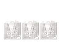 Generisch Jardinière murale verticale pour balcon - 3 pièces - Pour orchidées, platycérium, extérieur, jardin, terrasse, chambre à coucher, salon