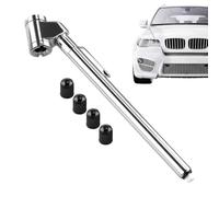 Generisch Jauge de pression de pneu - 15,2 cm - Jauge de pression manuelle Psi - Acier inoxydable en de zinc - Design précis résistant à l'usure - Offre une mesure facile sans batterie pour