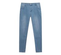 Generisch Jean pour homme - Coupe ajustée - Coupe droite - Coupe droite - Le jean stretch s'adapte à votre corps et conserve sa forme même après une longue utilisation, i, S