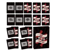 Generisch Jeu de Cartes de Relations | 46 pièces drôle Romantique Portable Jouet pour Les Loisirs | Jeux de Nuit de Rendez-Vous, Parfait pour Mariage, Saint-Valentin, Anniversaire, Voyage