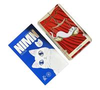 Generisch Jeu de cartes de tarot - 78 cartes de divination sur le thème du chat, ensemble de tarot pour débutant pour la lecture spirituelle, cartes à jouer pour méditation, fête, domestique