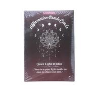 Generisch Jeu de cartes d'oracle, jeu de divination | Deck d'oracle de tarot | Pour femmes, hommes, adolescents, personnes âgées, amis, débutants, apprentissage et méditation