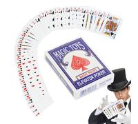Generisch Jeu de cartes | Jeu de cartes à jouer standard, accessoires de magie rapprochée pour la magie de rue, les leçons, les démonstrations, les fêtes, les divertissements sur scène
