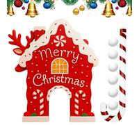 Generisch - Jeu de Golf - Holiday Cheer Mini Golf Jouet avec bâton de Canne à Sucre, Destination Maison en d'épices | fête de Famille, extérieur, intérieur, Cour de Famille, fête, réunion, Salon