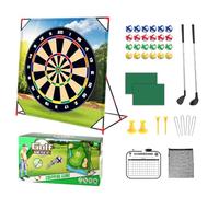 Generisch Jeu de golf - Tapis de golf portable d'intérieur - Ensemble familial avec tapis de putting pour l'intérieur et l'extérieur