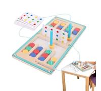 Generisch Jeu de logique pour , 2 joueurs, avec stylo magnétique, jeu de couleurs coulissant, pour filles à partir de 36 mois, pour la maison, la maternelle et la salle de classe