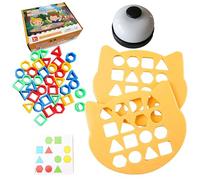 Generisch Jeu de puzzle par abonnement - Crime Place Games | Résolvez le jeu de chute | Jeu de correspondance pour | Jouet éducatif sensoriel coloré - Carte de match rapide en forme de G