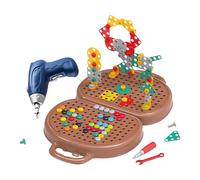 Generisch Jeu d'outils pour Tout-Petits, Jeu de rôle, Jouet de Construction pour - Jouet d'ingénierie pédagogique pour l'entraînement de la motricité Fine pour Les à partir de 3 Ans