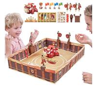Generisch Jeux de société pour soirée familiale - ABS + papier 49 x 38 x 9 cm | Jeux de voyage de combat de tauromachie | Jouets interactifs portables pour la maison, les voyages, le divertissement et
