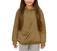 Generisch Joli sweat à capuche pour fille avec poche pour animaux de compagnie, très bien adapté pour les propriétaires d'animaux, loisirs doux, spacieux et sûr, convient pour les promenades