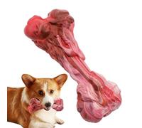 Generisch Jouet à mâcher pour animaux de compagnie - Caoutchouc résistant aux morsures - En forme d'os - Jouet de dentition pour chien - Pour l'entraînement, le jeu, la maison, le bien-être, la
