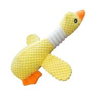 Generisch Jouet à mâcher pour chien, peluche qui couine interactif, jouet en peluche canard indestructible - Pour la stimulation et la maison des chiens de petite et moyenne taille