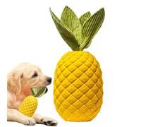 Generisch Jouet à mâcher pour chien presque indestructible - Jouet couineur pour chiots de taille moyenne et grande - En caoutchouc - 20 x 9 cm