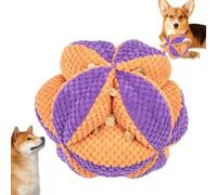 Generisch Jouet à renifler pour chien - Friandise interactive Snuffle - Puzzle pour animaux de compagnie - Recherche de nourriture résistante aux morsures - Distributeur lent de nourriture pour chiens