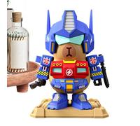 Generisch Jouet animal robot - Figurine Fidget accrocheuse - Légèrement magnétique - Kit de modélisation Capybara - Pour la maison, la voiture, les voyages, l'extérieur et les anniversaires