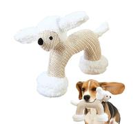Generisch Jouet couineur pour chien - Jeu de dentition pour animaux de compagnie - Jouet couineur pour chien - À lancer et à rapporter - Pour enrichir, soulager l'ennui, pour un anniversaire et