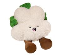 Generisch Jouet de chou-fleur rempli - Coussin de légumes réaliste, jouet en peluche alimentaire, décoration créative douce | décorative pour la maison, le bureau, les cadeaux de fête