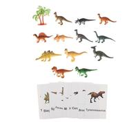 Generisch Jouet de correspondance d'animaux - Compte - Jouet dinosaure comptant - Jouet de dinosaure - Puzzle pré-moteur fin - Jouet éducatif adapté aux mathématiques