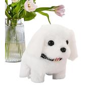 Generisch Jouet de déménagement pour | interactive en tissu chiot - Figurines interactives en peluche - Activités éducatives pour tout-petits - Jouet robot animal pour filles et filles