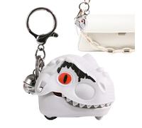 Generisch Jouet de dentiste crocodile - Porte-clés interactif - Pendentif dinosaure mordant les doigts - Pour sac à dos - Porte-monnaie - Fête pour la maison, l'école, la maternelle