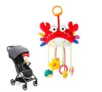 Generisch Jouet de siège auto pour bébé | Hochet en peluche | Mobile de développement précoce avec clip, pour bébé de 0 à 12 mois, pour bébé shower, poussette, landau