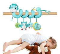 Generisch Jouet de siège auto pour bébé | Hochets de siège auto pour bébé | Jouet sensoriel coloré avec cloche intégrée pour les enfants de 0 à 3 ans pour favoriser le développement cognitif pour et