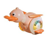 Generisch Jouet d'éveil | Jeu lumineux mignon | Canard musical à quatre pattes, pour le développement de la routine de jeu quotidienne, l'éducation en intérieur et l'engagement pour l'apprentissage