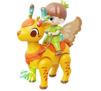 Generisch Jouet d'éveil pour bébé, jouet musical avec lumière pour apprendre, activité de jeu éducatif pour favoriser le développement de ramper, activité au sol pour l'intérieur