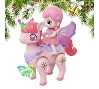 Generisch Jouet d'éveil pour bébé - Jouet musical avec lumière pour apprendre - Activité interactive pour le développement sensoriel - Tapis de jeu pour ramper et apprendre sur le sol