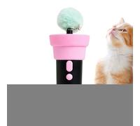 Generisch Jouet électrique pour chat - Jouet interactif pour chat - Avec détecteur de mouvement - Jeu d'occupation pour chaton - Pour l'entraînement contre l'ennui - Pour le divertissement et