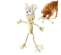 Generisch Jouet en corde pour chien - Nettoyage des dents et apaise - Jouet à mâcher pour chiens - Pour balcon, jardin, salon, jardin, camping, entraînement des petites et grandes races de chiens