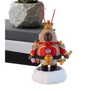 Generisch Jouet imprimé 3D, jolis ornements de collection - Statue Capybara avec de nombreux accessoires magnétiques - Pour enfants et adultes pour fête d'anniversaire
