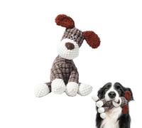 Generisch Jouet indestructible pour chien avec jeu sonore - Peluche crépitante pour chien - Sûr à mâcher et durable - Jouet résistant aux morsures et au réconfort - Combat la solitude