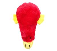 Generisch Jouet interactif couineur pour chat, avec fonction d'hygiène bucco-dentaire, idéal pour soulager l'anxiété et renforcer le lien entre les animaux, rouge, taille unique